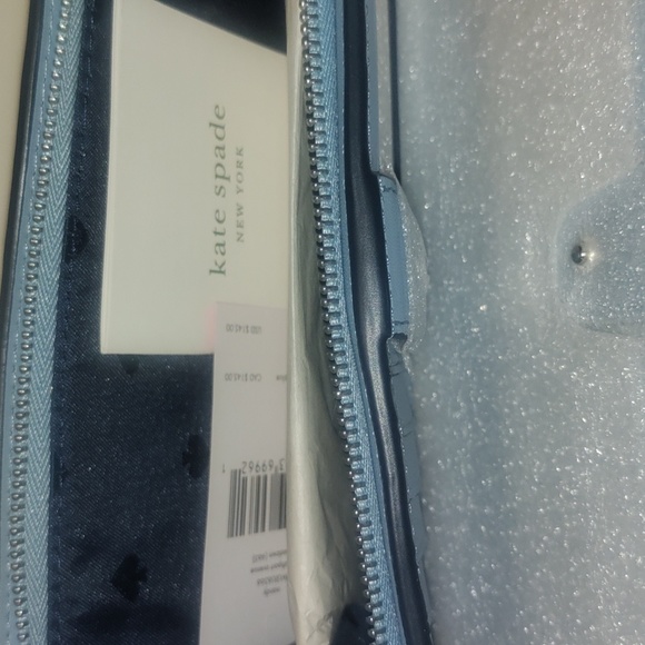 Kate Spade light blue wallet--NWT - Picture 5 of 5